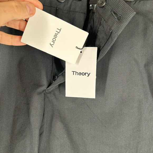 Theory NWT Men’s 38 Zaine Shorts Eclipse Mutli 7” Cotton Blend Casual Preppy - Picture 5 of 16